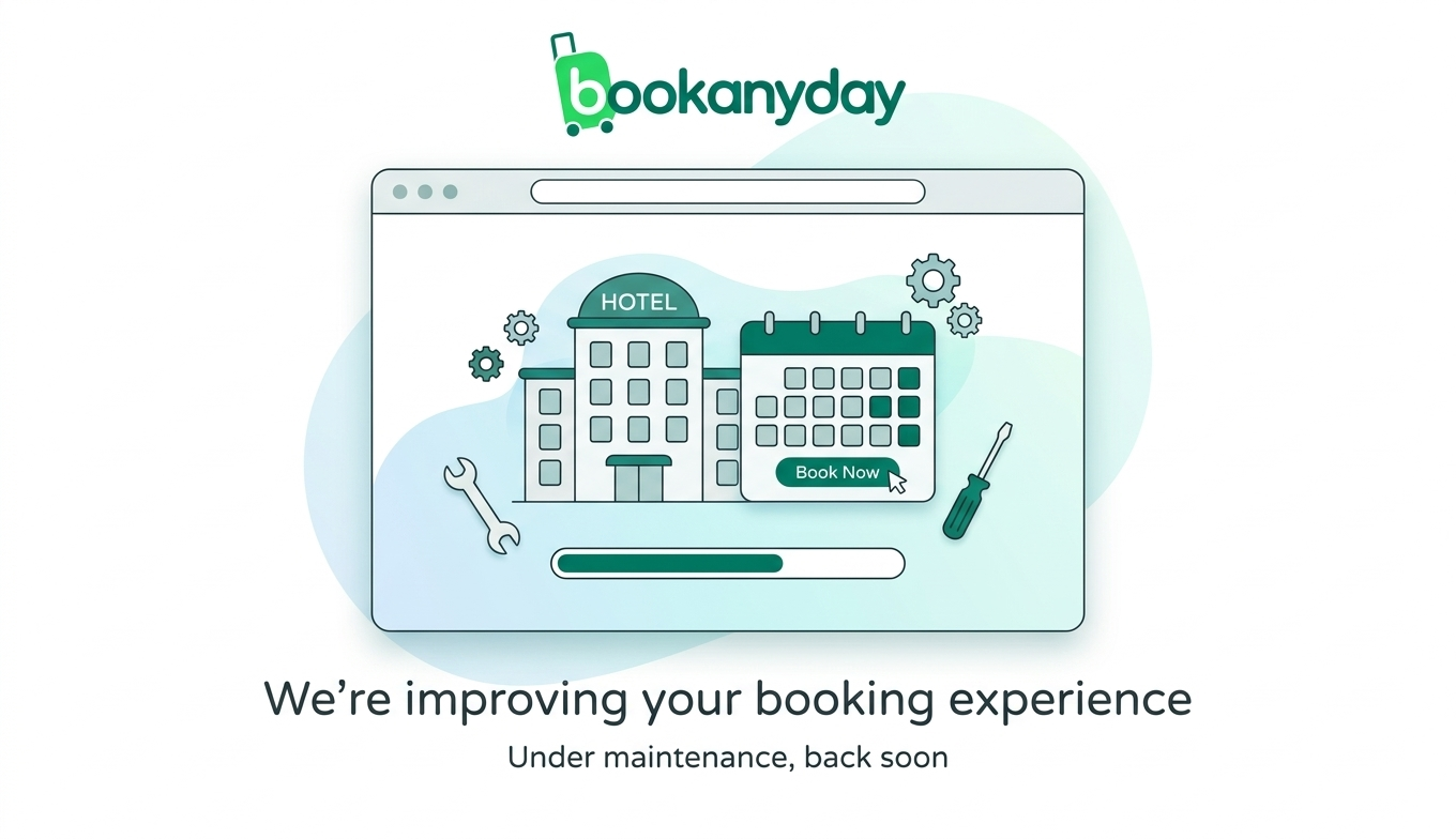 bookanyday maintenance illustration